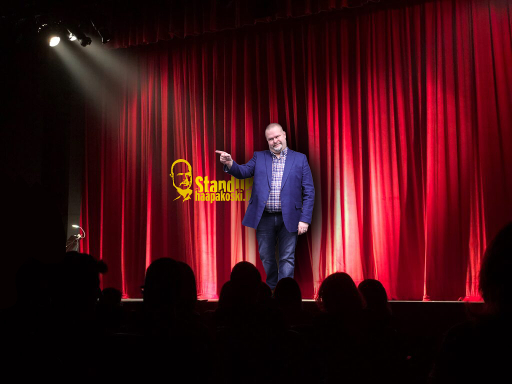 Pasi Haapakoski, erittäin hyvä Stand Up -koomikko